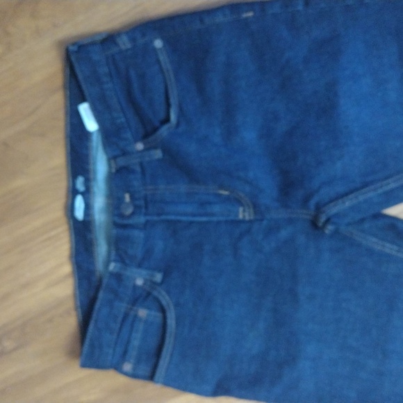 Old Navy straight leg stretch blue jeans - Picture 2 of 7